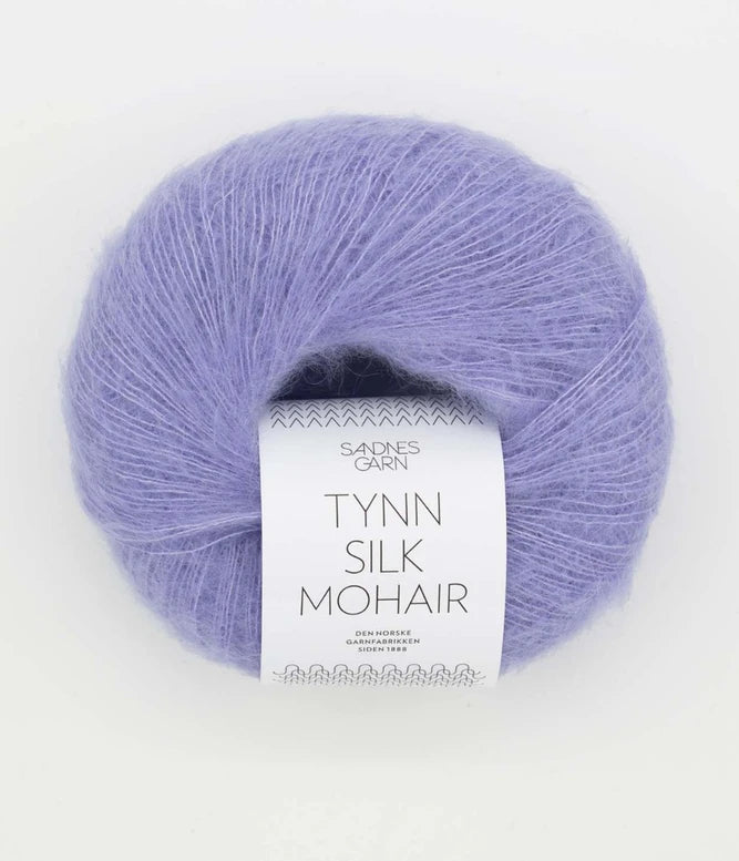 Sandnes Tynn Silk Mohair Lys Krokus 5214